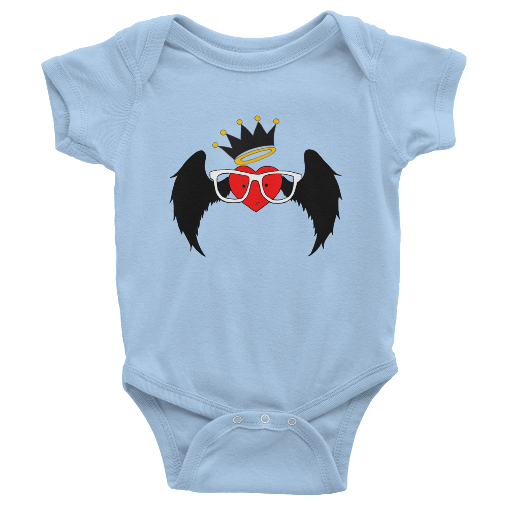 Baby Short Sleeve Rib One Piece: Braveheart - Image 7