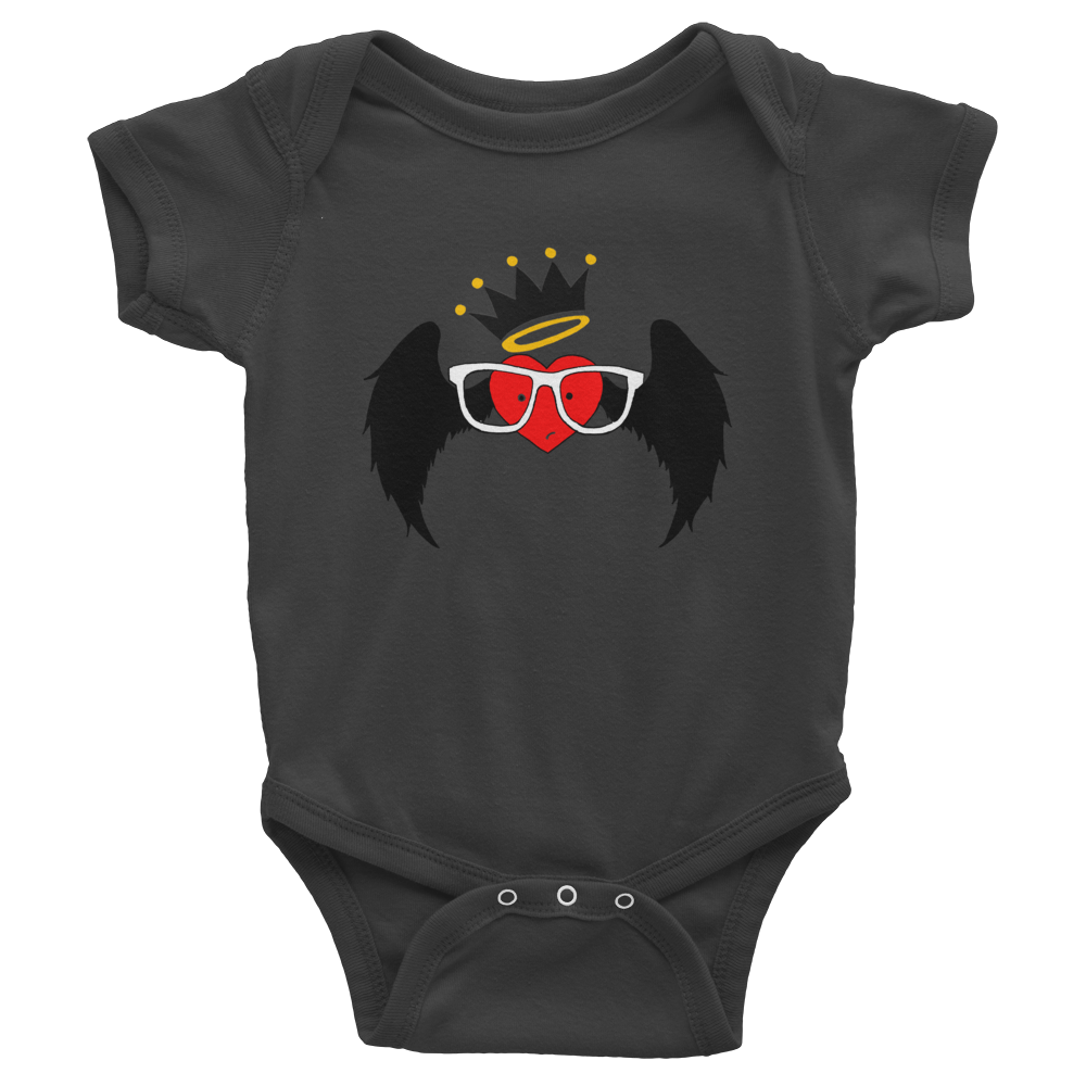 Baby Short Sleeve Rib One Piece: Braveheart - Image 4