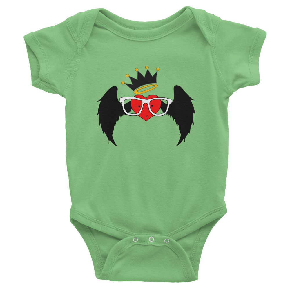 Baby Short Sleeve Rib One Piece: Braveheart - Image 6