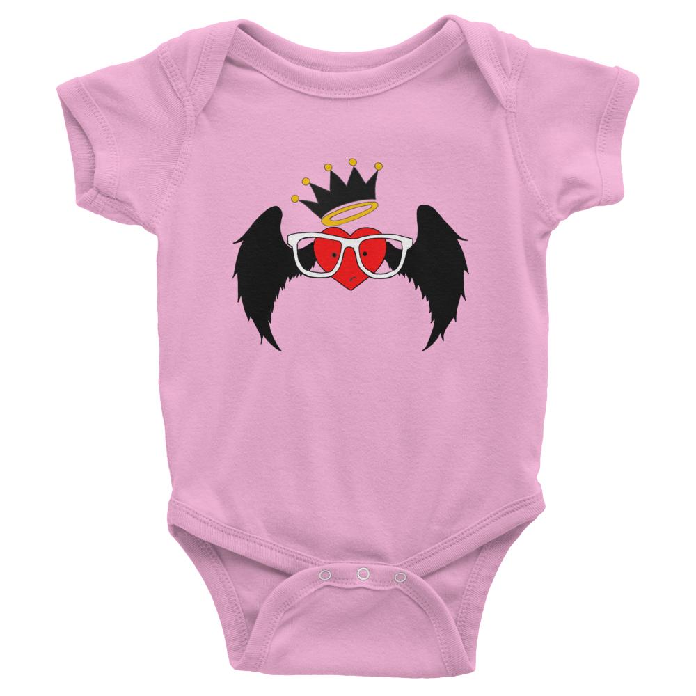 Baby Short Sleeve Rib One Piece: Braveheart - Image 5