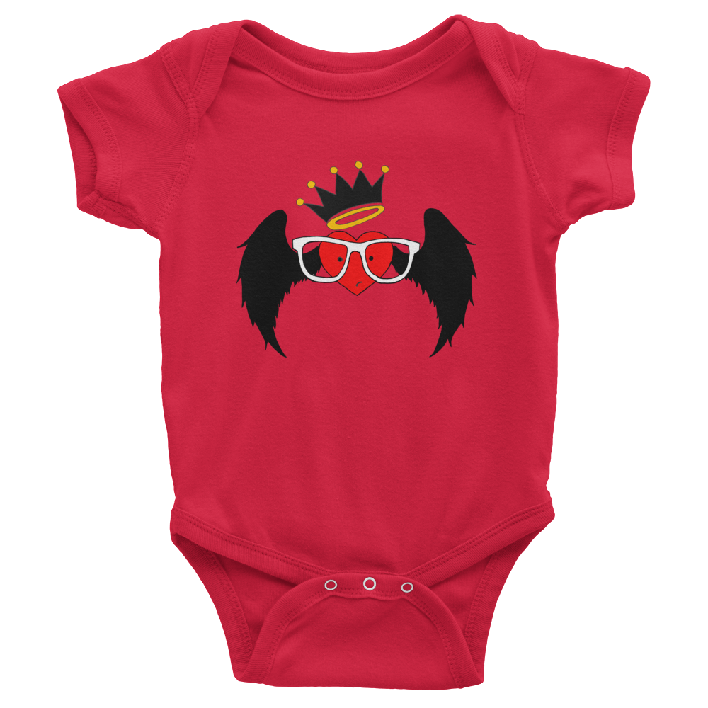 Baby Short Sleeve Rib One Piece: Braveheart - Image 3