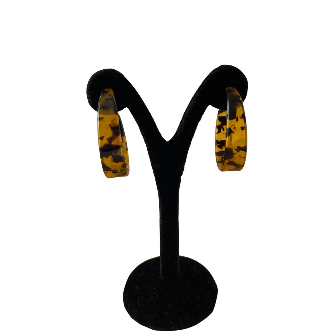 Leopard Print Earrings - 2 inch Leopard Print Hoop Earrings - Gift for Her Fashion Accessories Women Wear