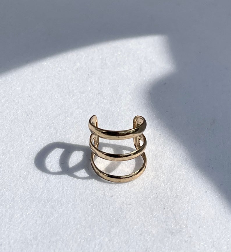 Tre Band Adjustable Ring - Image 3
