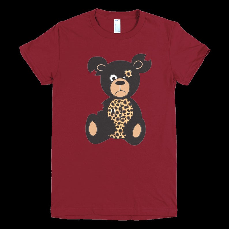 Unisex Leopard Recession Bear T Shirt - Image 4