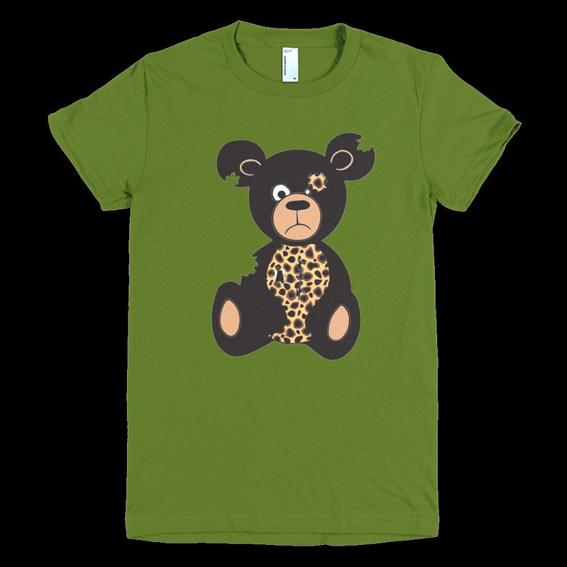 Unisex Leopard Recession Bear T Shirt - Image 3